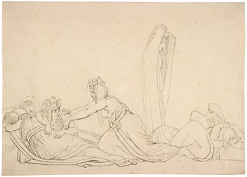 Awake, Arise, Rouse Her as I Rose Thee. The Furies by John Flaxman